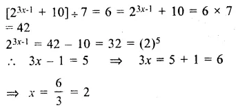 RS Aggarwal Class 8 Solutions Chapter 2 Exponents Ex 2C Q10.1