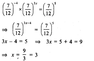 RS Aggarwal Class 8 Solutions Chapter 2 Exponents Ex 2C Q9.1