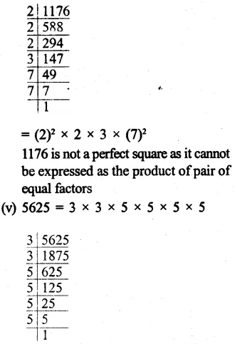 RS Aggarwal Class 8 Solutions Chapter 3 Squares and Square Roots Ex 3A Q1.3