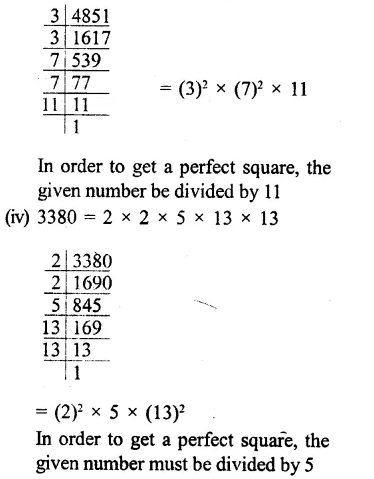 RS Aggarwal Class 8 Solutions Chapter 3 Squares and Square Roots Ex 3A Q4.2