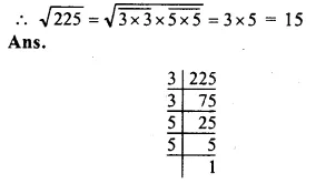 RS Aggarwal Class 8 Solutions Chapter 3 Squares and Square Roots Ex 3D Q1.1