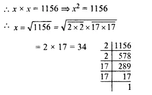 RS Aggarwal Class 8 Solutions Chapter 3 Squares and Square Roots Ex 3D Q16.1