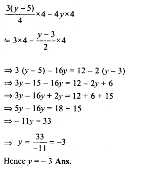 RS Aggarwal Class 8 Solutions Chapter 8 Linear Equations Ex 8A 15.1