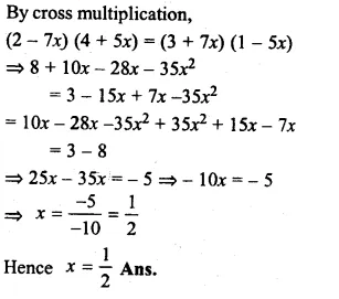 RS Aggarwal Class 8 Solutions Chapter 8 Linear Equations Ex 8A 28.1