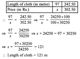 RD Sharma Class 8 Solutions Chapter 10 Direct and Inverse variations Ex 10.1 22