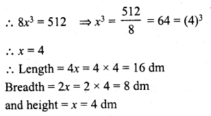RD Sharma Class 8 Solutions Chapter 21 Mensuration II Ex 21.4 7