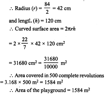 RD Sharma Class 8 Solutions Chapter 22 Mensuration III Ex 22.1 17