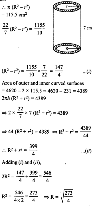 RD Sharma Class 8 Solutions Chapter 22 Mensuration III Ex 22.1 19
