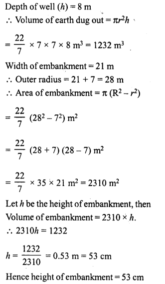 RD Sharma Class 8 Solutions Chapter 22 Mensuration III Ex 22.2 27