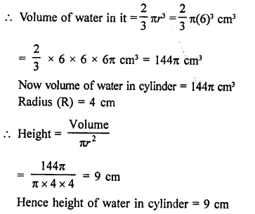 RD Sharma Class 9 Solutions Chapter 21 Surface Areas and Volume of a Sphere Ex 21.2 12.1