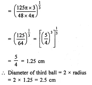 RD Sharma Class 9 Solutions Chapter 21 Surface Areas and Volume of a Sphere Ex 21.2 7.3