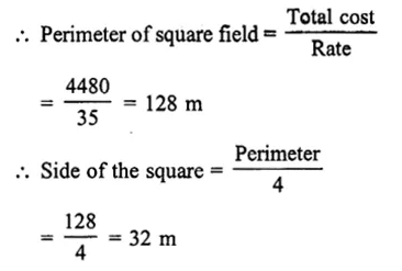 RS Aggarwal Class 6 Solutions Chapter 21 Concept of Perimeter and Area Ex 21A Q7.1