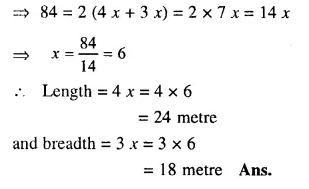 RS Aggarwal Class 6 Solutions Chapter 21 Concept of Perimeter and Area Ex 21A Q8.1