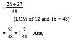 RS Aggarwal Class 6 Solutions Chapter 5 Fractions Ex 5E 5.1