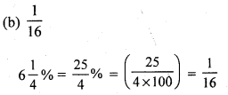 RS Aggarwal Class 7 Solutions Chapter 10 Percentage CCE Test Paper 9