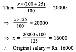 RS Aggarwal Class 7 Solutions Chapter 10 Percentage Ex 10C 9