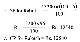 RS Aggarwal Class 7 Solutions Chapter 11 Profit and Loss Ex 11A 15