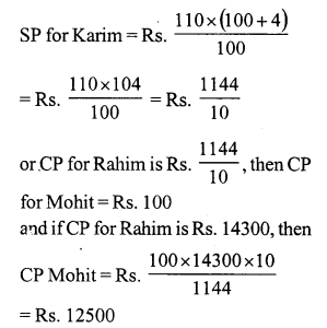 RS Aggarwal Class 7 Solutions Chapter 11 Profit and Loss Ex 11A 24