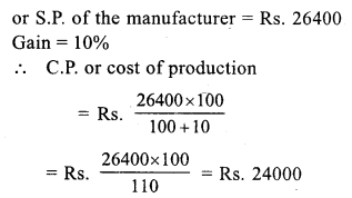 RS Aggarwal Class 7 Solutions Chapter 11 Profit and Loss Ex 11A 26