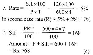 RS Aggarwal Class 7 Solutions Chapter 12 Simple Interest Ex 12B 11