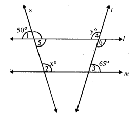 RS Aggarwal Class 7 Solutions Chapter 14 Properties of Parallel Lines Ex 14 5