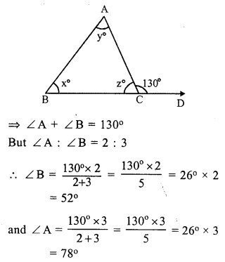 RS Aggarwal Class 7 Solutions Chapter 15 Properties of Triangles Ex 15B 10