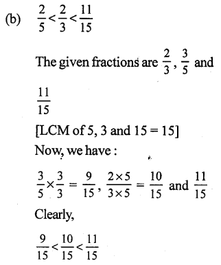 RS Aggarwal Class 7 Solutions Chapter 2 Fractions CCE Test Paper 13