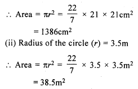 RS Aggarwal Class 7 Solutions Chapter 20 Mensuration Ex 20F 1