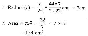 RS Aggarwal Class 7 Solutions Chapter 20 Mensuration Ex 20F 9