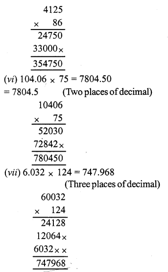 RS Aggarwal Class 7 Solutions Chapter 3 Decimals Ex 3C 2