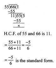 RS Aggarwal Class 7 Solutions Chapter 4 Rational Numbers CCE Test Paper 11