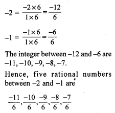 RS Aggarwal Class 7 Solutions Chapter 4 Rational Numbers CCE Test Paper 3