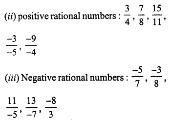 RS Aggarwal Class 7 Solutions Chapter 4 Rational Numbers Ex 4A 1