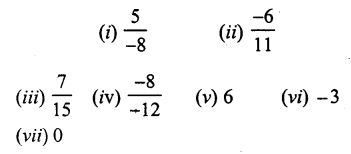RS Aggarwal Class 7 Solutions Chapter 4 Rational Numbers Ex 4A 2