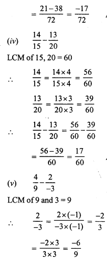 RS Aggarwal Class 7 Solutions Chapter 4 Rational Numbers Ex 4D 11