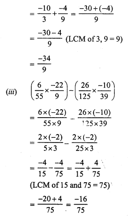 RS Aggarwal Class 7 Solutions Chapter 4 Rational Numbers Ex 4E 10