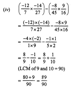 RS Aggarwal Class 7 Solutions Chapter 4 Rational Numbers Ex 4E 11