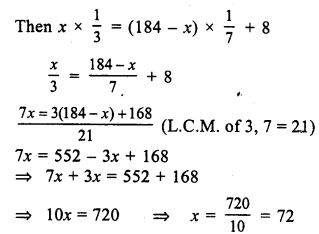 RS Aggarwal Class 7 Solutions Chapter 7 Linear Equations in One Variable Ex 7B 10