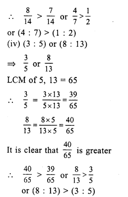 RS Aggarwal Class 7 Solutions Chapter 8 Ratio and Proportion Ex 8A 18