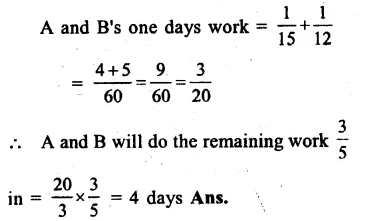 RS Aggarwal Class 8 Solutions Chapter 13 Time and Work Ex 13A 11.2