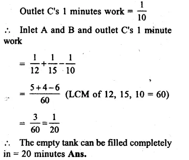 RS Aggarwal Class 8 Solutions Chapter 13 Time and Work Ex 13A 17.1