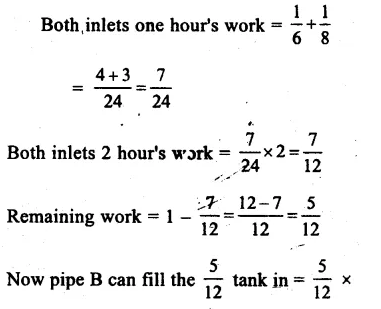 RS Aggarwal Class 8 Solutions Chapter 13 Time and Work Ex 13A 19.1