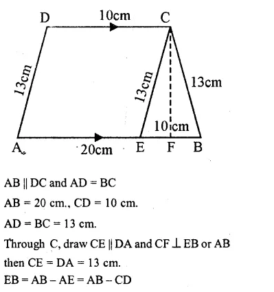 RS Aggarwal Class 8 Solutions Chapter 18 Area of a Trapezium and a Polygon Ex 18A 11.1