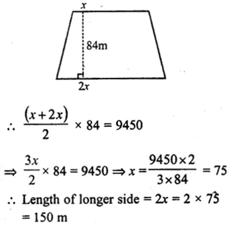 RS Aggarwal Class 8 Solutions Chapter 18 Area of a Trapezium and a Polygon Ex 18A 8.1