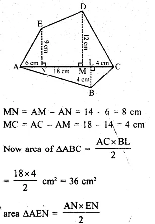 RS Aggarwal Class 8 Solutions Chapter 18 Area of a Trapezium and a Polygon Ex 18B 3.1