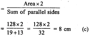 RS Aggarwal Class 8 Solutions Chapter 18 Area of a Trapezium and a Polygon Ex 18C 2.1