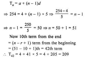 Selina Concise Mathematics Class 10 ICSE Solutions Chapter 10 Arithmetic Progression Ex 10A Q14.1