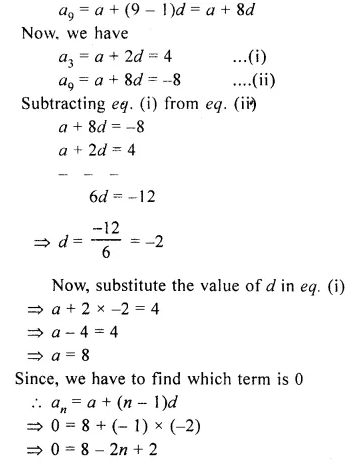 Selina Concise Mathematics Class 10 ICSE Solutions Chapter 10 Arithmetic Progression Ex 10F Q1.2