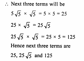Selina Concise Mathematics Class 10 ICSE Solutions Chapter 11 Geometric Progression Ex 11A Q7.1