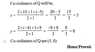 Selina Concise Mathematics Class 10 ICSE Solutions Chapter 13 Section and Mid-Point Formula Ex 13A Q15.3